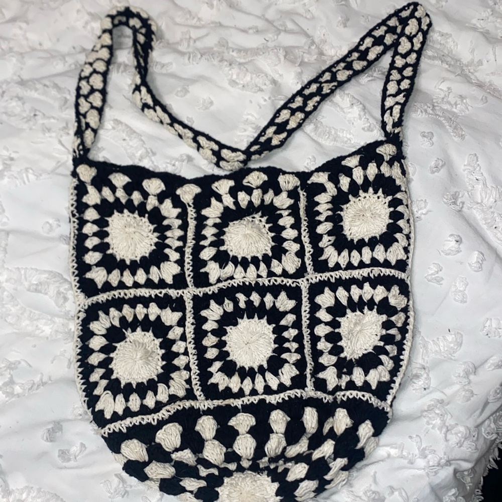 Urban outfitters crotchet bag